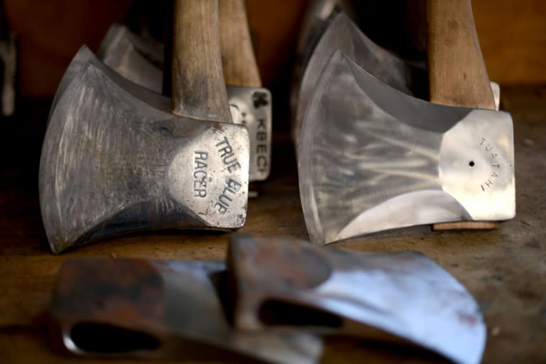 As the tale goes, the first recorded wood-chopping contest took place on the southern island state of Tasmania in 1870 when two men in a bar made a £25 bet to see who could fell a tree the fastest