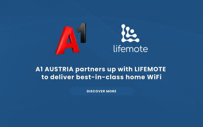 A1 Austria partners up with Lifemote to deliver best-in-class home WiFi