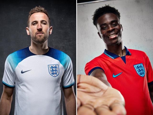 Absolutely dreadful': England's World Cup kits leave fans divided