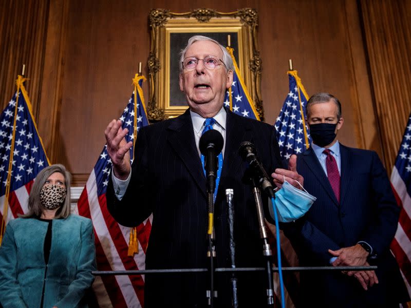 Republican leadership holds a press conference in Washington