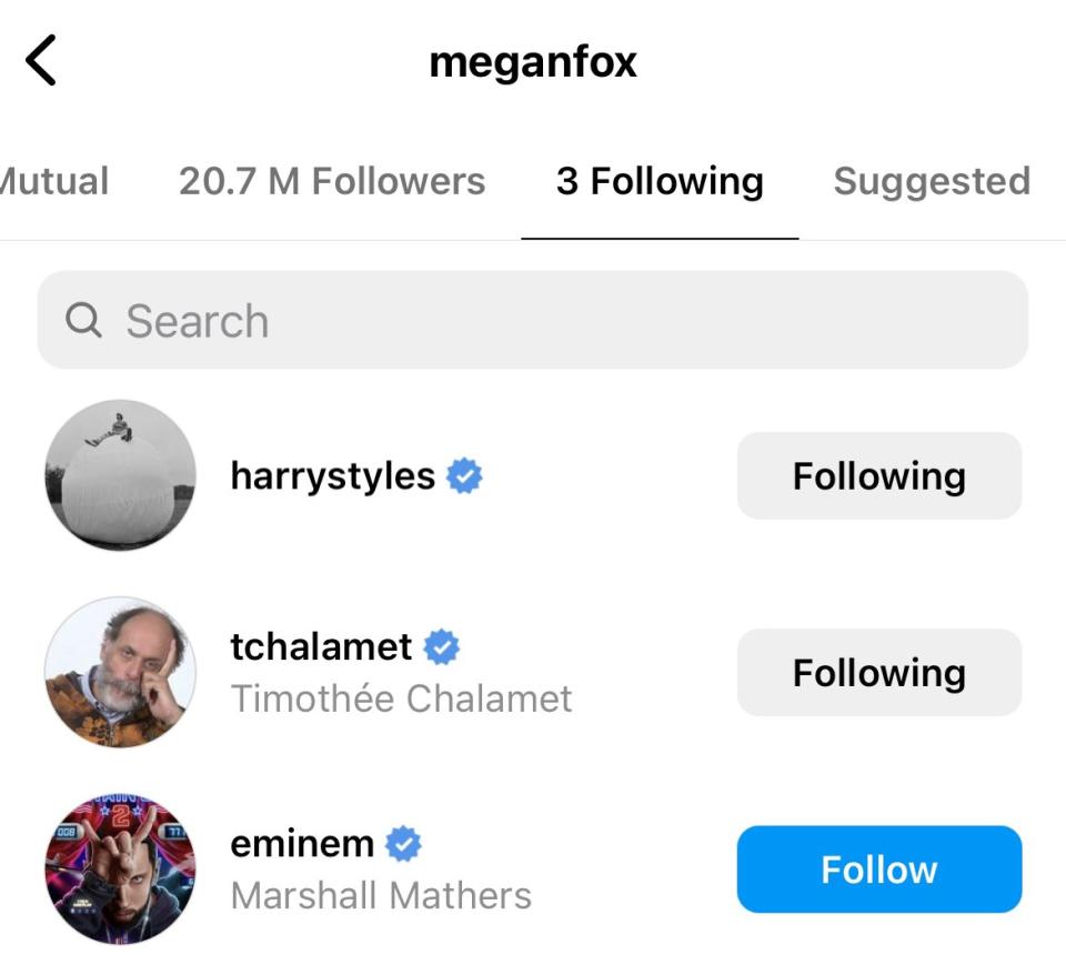 Megan Fox Instagram