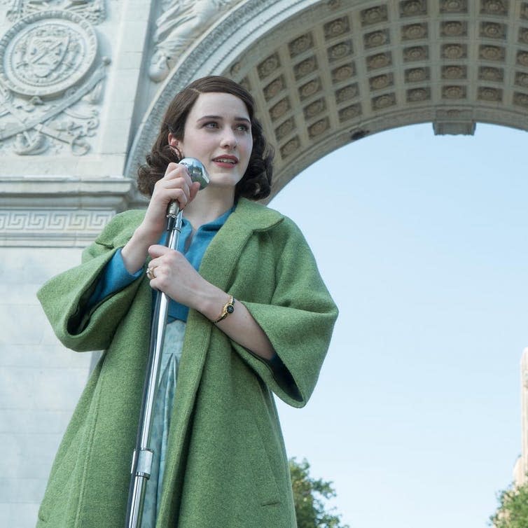 <span class="caption">The Marvelous Mrs Maisel is written and directed by Amy Sherman-Palladino who created the Gilmore Girls.</span> <span class="attribution"><span class="source">Instagram.com/maiseltv</span></span>