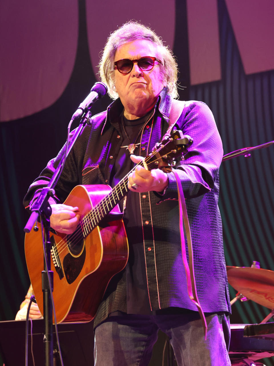 NASHVILLE, TENNESSEE - MAY 12: Singer &amp; songwriter Don McLean performs at the Ryman Auditorium on May 12, 2022 in Nashville, Tennessee. (Photo by Jason Kempin/Getty Images)