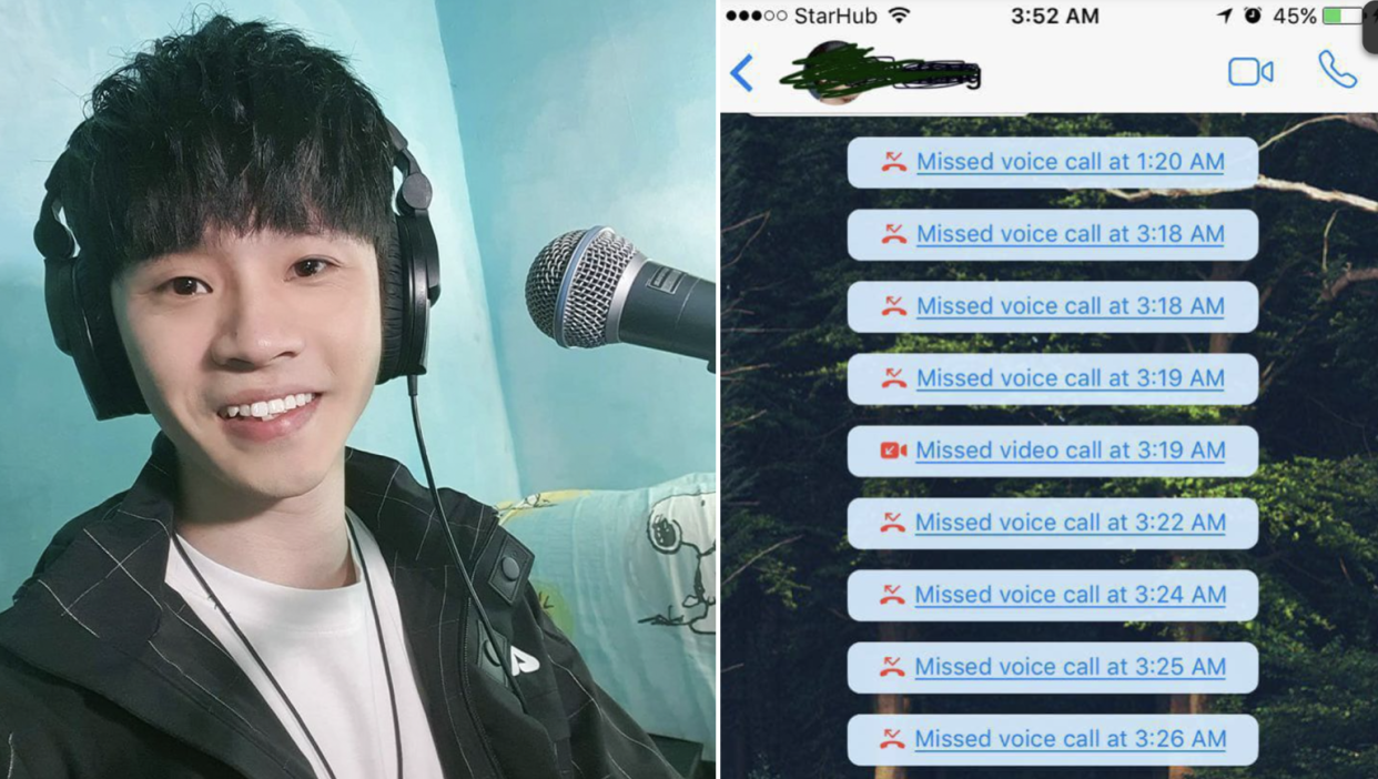 Cathay busker and singer Jeff Ng, who went viral on TikTok for his performances, has apologised to an ex-partner for his transgressions during the relationship. (PHOTOS: jeffhellomusic/Instagram, Lena Ng/Facebook)