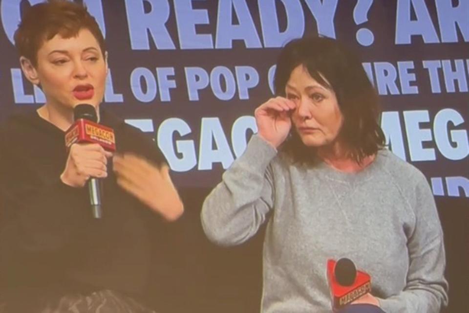 Shannen Doherty and Rose McGowan