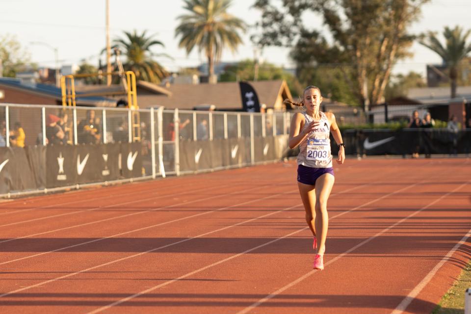 Chandler Rotary Invitational participant Landen LeBlond particpates in an event on March 25, 2023, in Chandler.