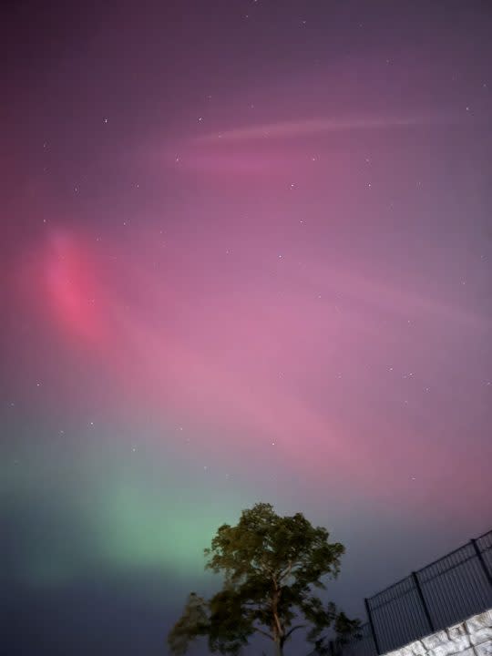 Northern Lights in Middle TN