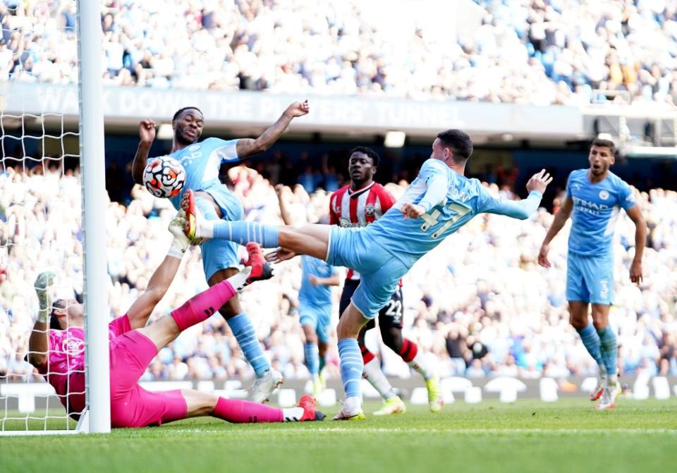 City had a 90th-minute winner disallowed (Zac Goodwin/PA) (PA Wire)