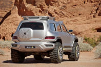 The Mercedes Ener-G-Force concept, developed for the 2012 Los Angeles Auto Show Design Challenge