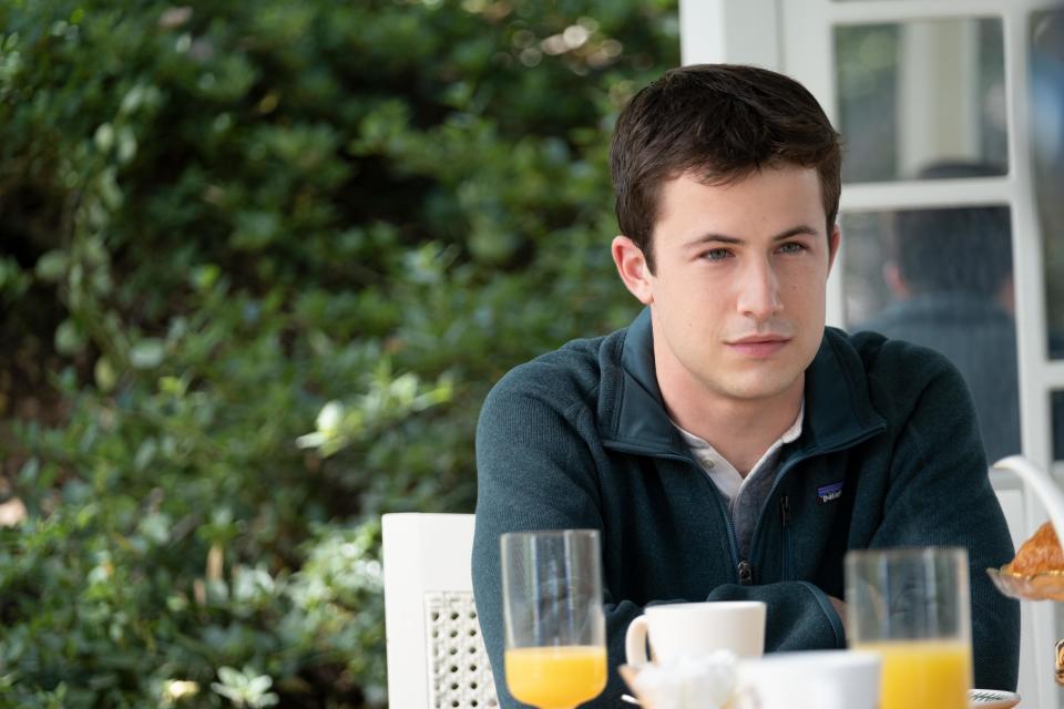 Dylan Minnette in "The Dropout"