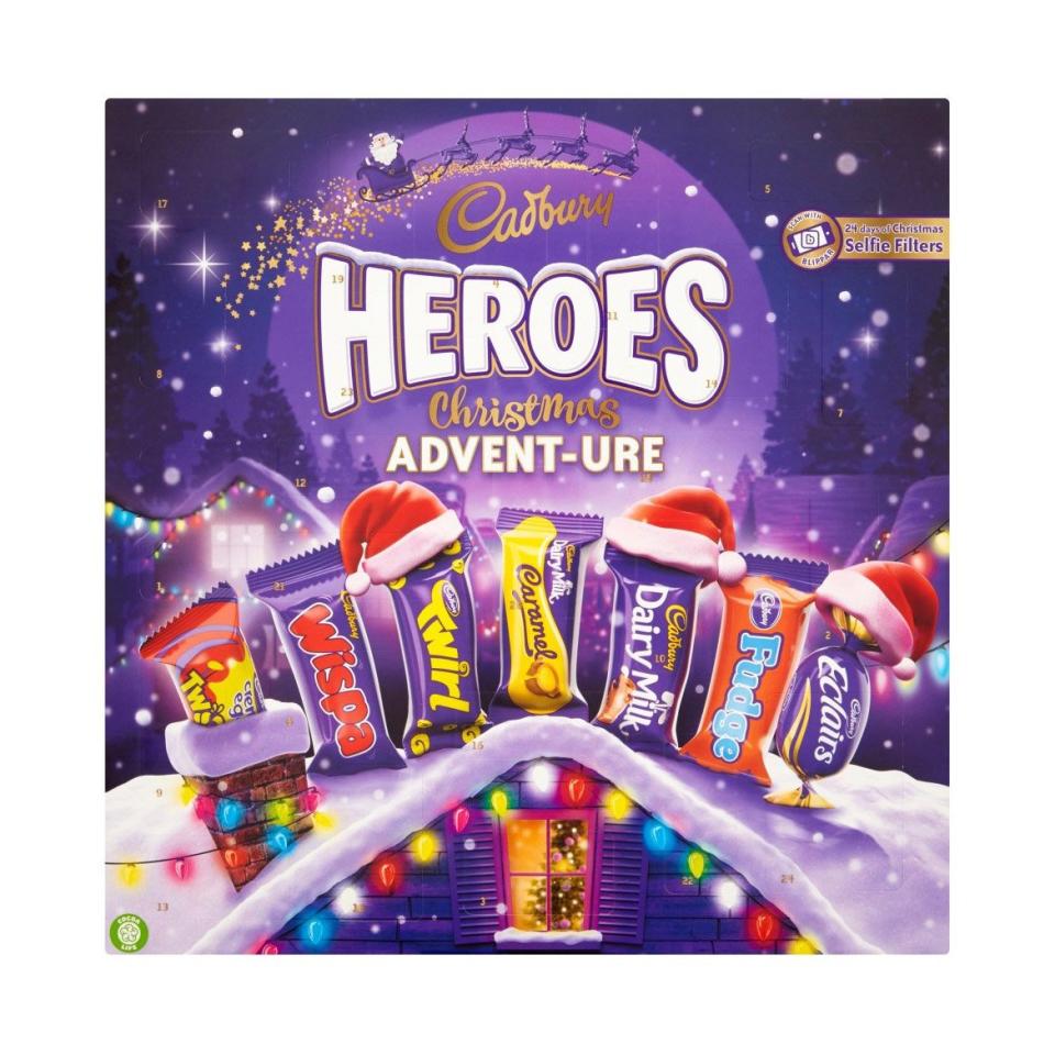 Chocolate Advent Calendar: Cadbury Dairy Milk Heroes Advent Calendar