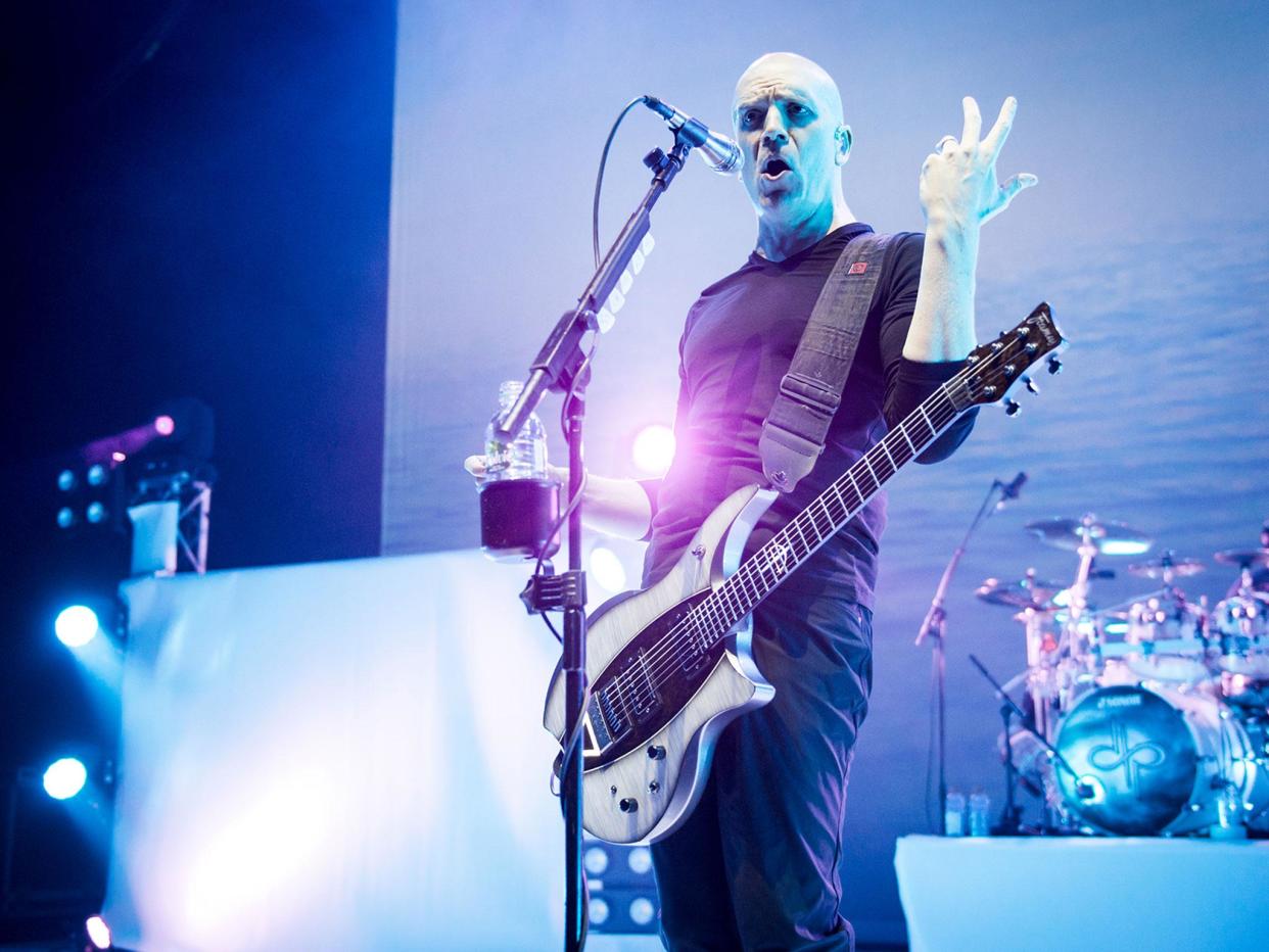 Devin Townsend performs with The Devin Townsend Project at London's Hammersmith Apollo: Emilie Garcin