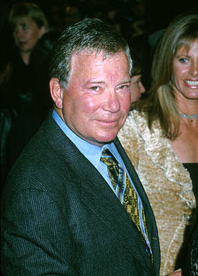 William Shatner at the Hollywood premiere of Warner Brothers' Miss Congeniality