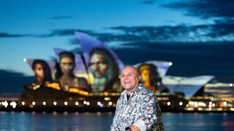 Opera House Sails Light Up With Indigenous Artwork On Australia Day
