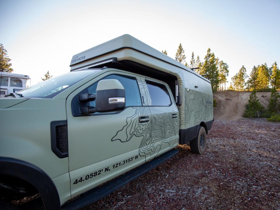 Inside the EarthCruiser Terranova