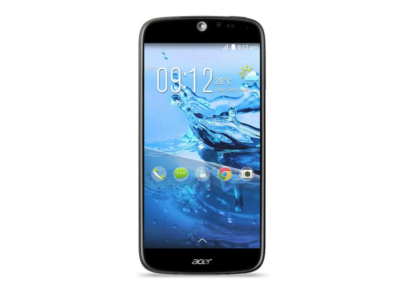 Acers Smartphone Liquid Jade plus hat unter der Abdeckung Platz für zwei SIM-Karten. Foto: Acer