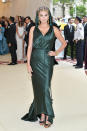 <p>Actress Kate Upton stunned in a green, silk, full-length gown by Alexandre Birman. Photo: Getty Images </p>