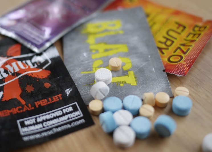 A 24-year-old man has become the first person in the UK to die from a new drug. 