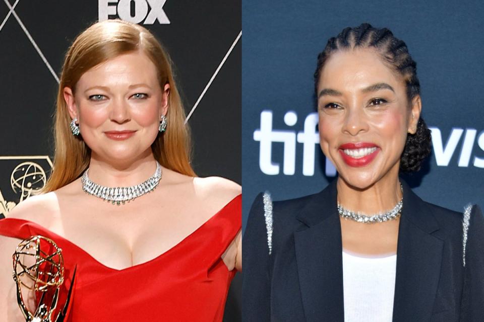 Sarah Snook and Sophie Okonedo are both up for Best Actress at the 2024 Olivier Awards (Getty)