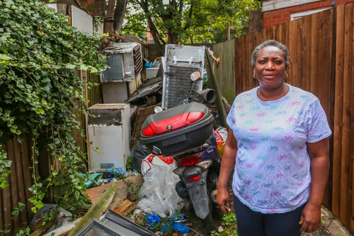 Resident Modupe Adejumo, 59 who is a Resident Support Worker (Joseph Walshe / SWNS)