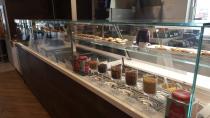 <p>Some of the custom dessert orders weren’t available at the electronic checkout machine, so you have to talk to a human to satisfy your sweet tooth. The dessert bar looked impressive, though there was no one working at it at the time. </p>