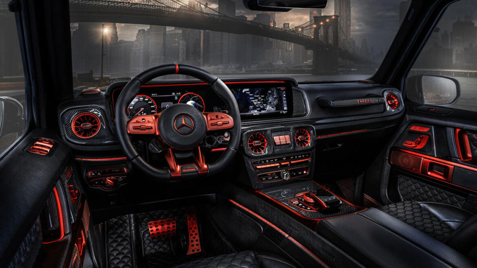 Inside the Brabus P 900 Rocket Edition