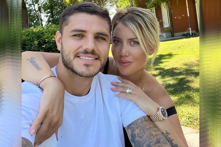 Wanda Nara está en medio de su separación de Mauro Icardi