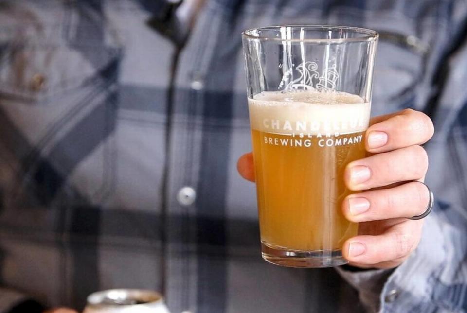 Beer from Chandeleur Island Brewing Company is poured at the brewery in downtown Gulfport. Another location is opening at the Gulfport-Biloxi International Airport in a location that can be accessed by the public and passengers. Amanda McCoy/Sun Herald file