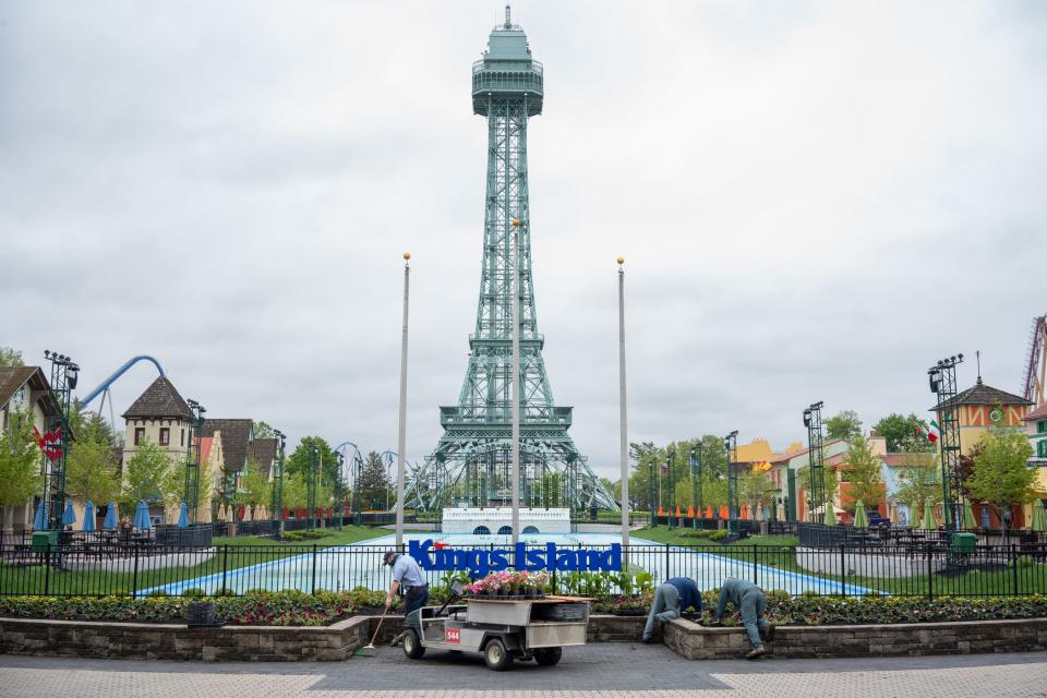 Kings Island opens for the season on April 16.