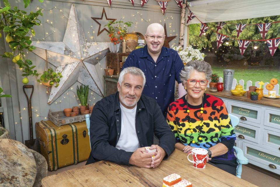 Matt Lucas was replaced by Alison Hammond on ‘The Great British Bake Off’ (PA)