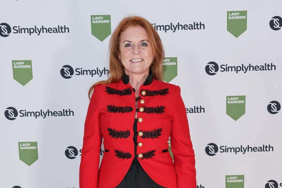 Sarah Ferguson, Duchess of York attends The Lady Garden Gala 2022 at Claridge's Hotel on December 06, 2022 in London, England. (Dave Benett/Getty Images)