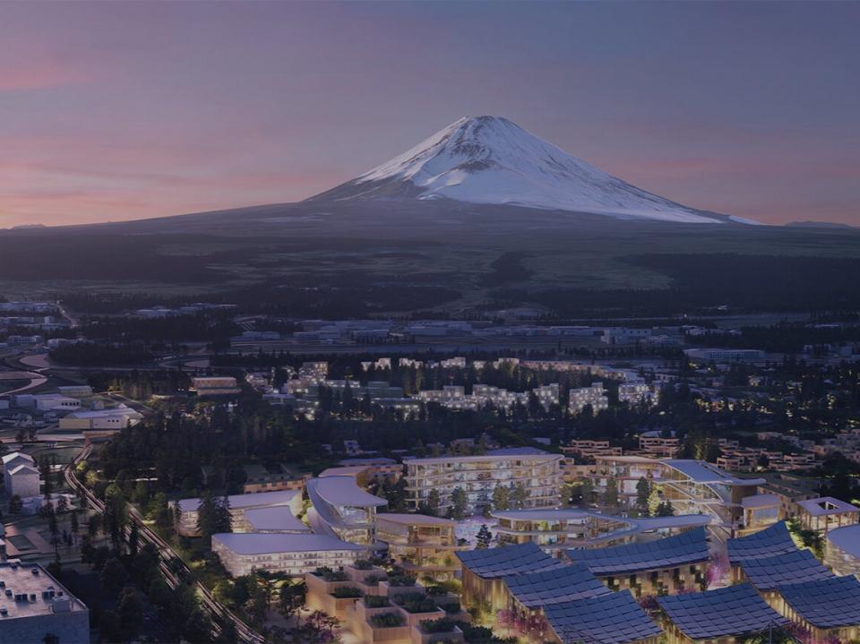 <p>Representative: The new city designed by Toyota will be situated at the base of Japan’s Mount Fuji, about 62 miles from Tokyo   </p> (Getty Images)