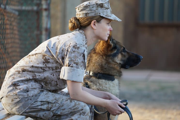 Kate Mara in <em>Megan Leavey.</em> (Photo: Jacob Yakob / Bleecker Street)