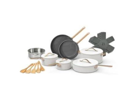 🏃‍♀️ 🏃‍♀️ This deal will sell out!! Get a 20 pc ceramic cookware set from Drew  Barrymore's Beautiful line for only $99 😱😱 These sets are…