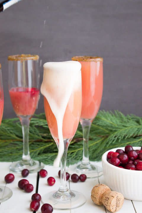 Cranberry Orange Mimosa