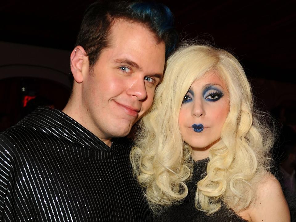 Celebrity blogger Perez Hilton and Lady Gaga in 2009Michael Caulfield/Getty Images