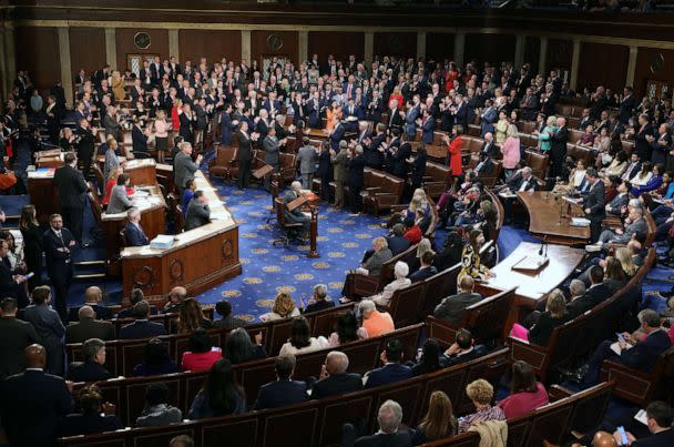 PHOTO: The House of Representatives convenes for the second day of elections for Speaker of the House at the U.S. Capitol, Jan. 4, 2023, in Washington. (Win Mcnamee/Getty Images)