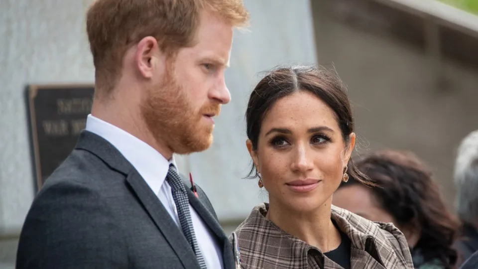 Prince Harry, Duke of Sussex and Meghan, Duchess of Sussex. Photo by Rosa Woods – Pool/Getty Images.