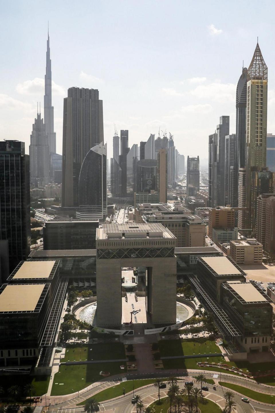 Dubai International Financial Centre (AFP/Getty/Karim Sahib)