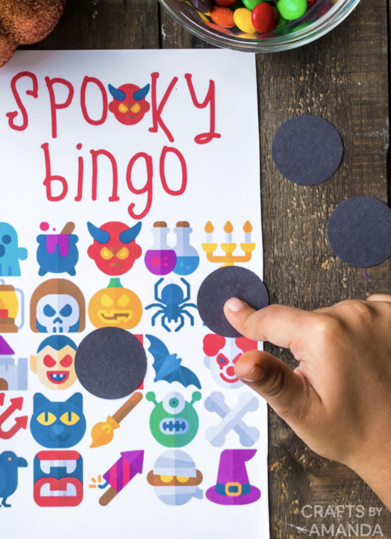 M&M's Spooky Bingo