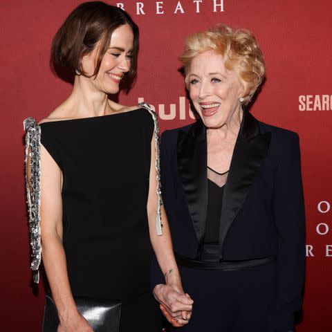 <p>Victoria Sirakova/Getty</p> Sarah Paulson and Holland Taylor