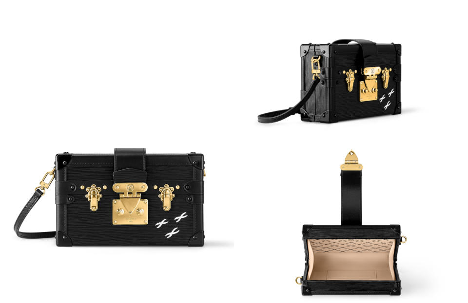 周冬雨愛包盤點：Louis Vuitton Petite Malle行李箱包，NT$193,000！圖片來源：Louis Vuitton