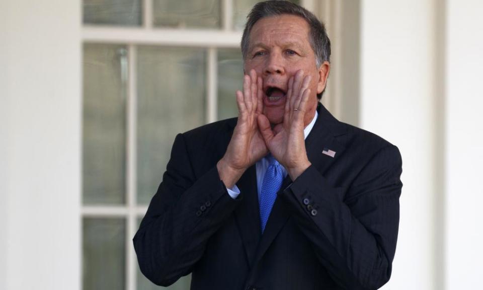 Ohio governor John Kasich.