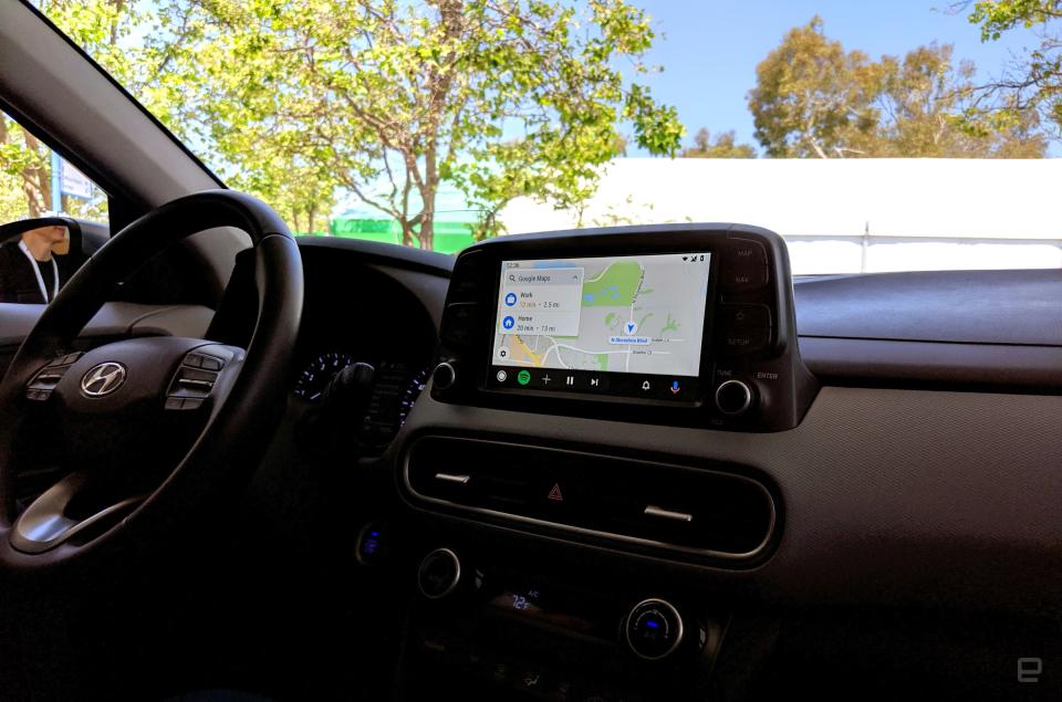 Android Auto gets a new design