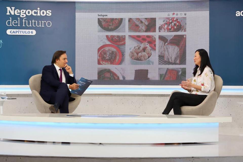 Karina Gao, cocinera e instagramer, dialogó con el secretario general de Redacción de LA NACION, José Del Rio 