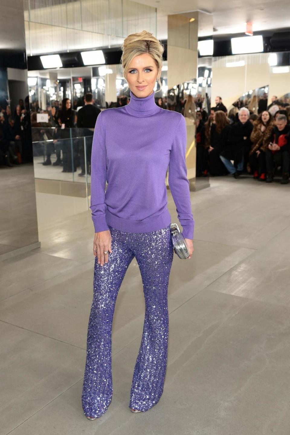 PHOTO: Nicky Hilton Rothschild attends the Michael Kors Collection Fall/Winter 2024 Runway Show on Feb. 13, 2024 in New York City. (Dimitrios Kambouris/Getty Images for Michael Kors)