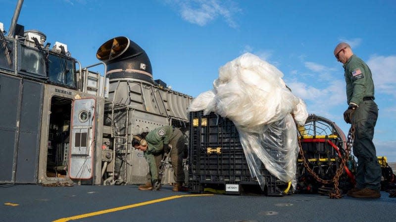 The Chinese spy balloon reportedly sent surveillance information to Beijing