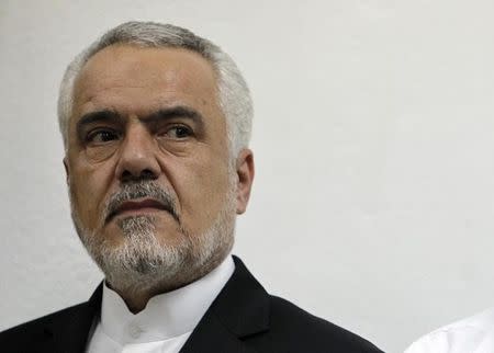 Iran's Vice President Mohammad Reza Rahimi attends a ceremony at Cuba's Ministry of Foreign Commerce and Foreign Investment in Havana in this September 8, 2011 file photo. REUTERS/Enrique De La Osa/Files