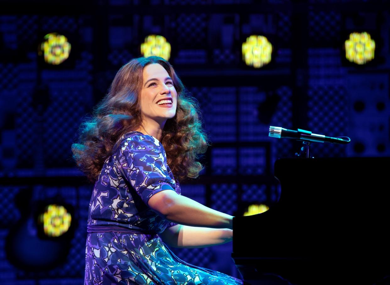 Sarah Bockel portrays singer-songwriter Carole King in the upcoming Broadway Series production "Beautiful."