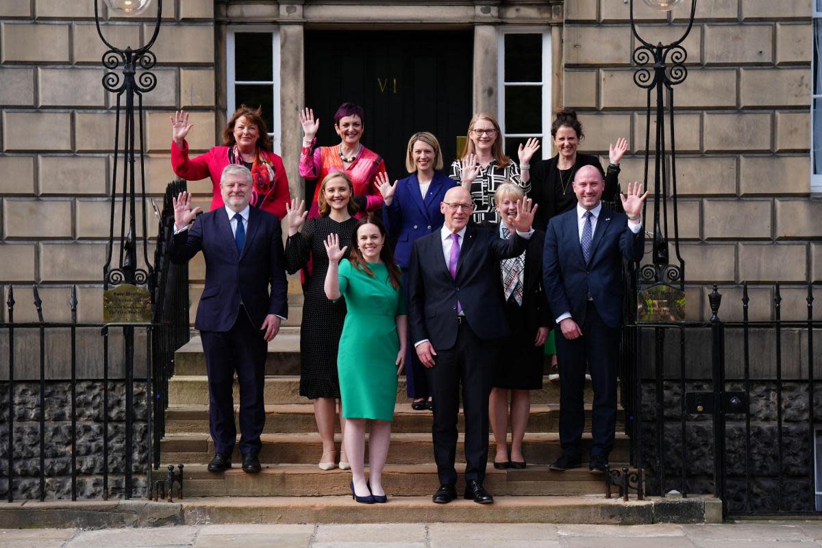 John Swinney and Scottish cabinet <i>(Image: PA)</i>